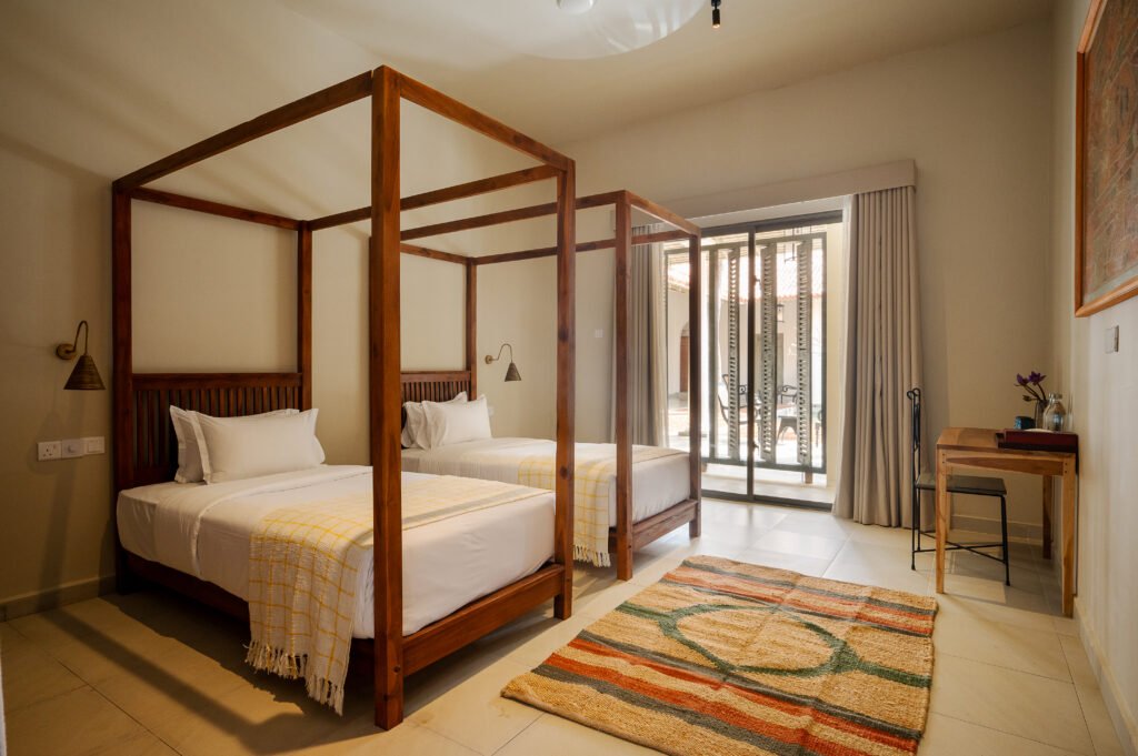 Rekawa Wellness Resort ensuite rooms